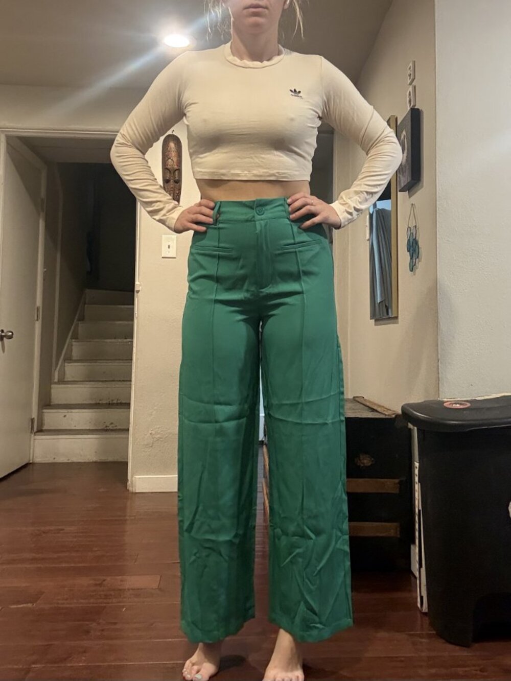 Brand New Green Cider Trowsers